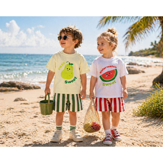 Fruitige zomerset unisex
