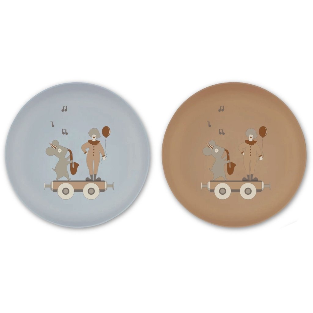 Nuuroo Circus Pil bioplastic (PLA) bord 2-st.