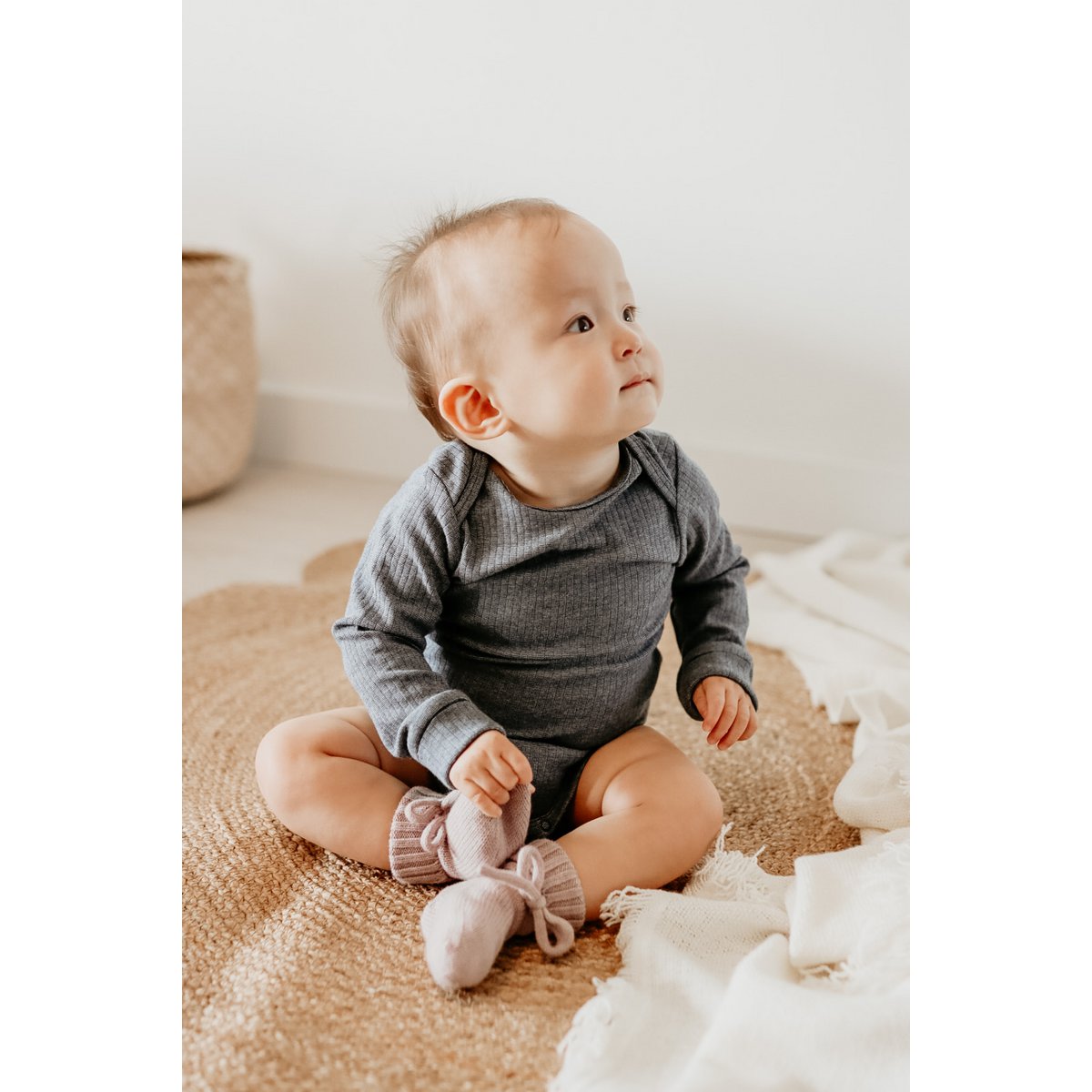 Babysokjes van merinowol