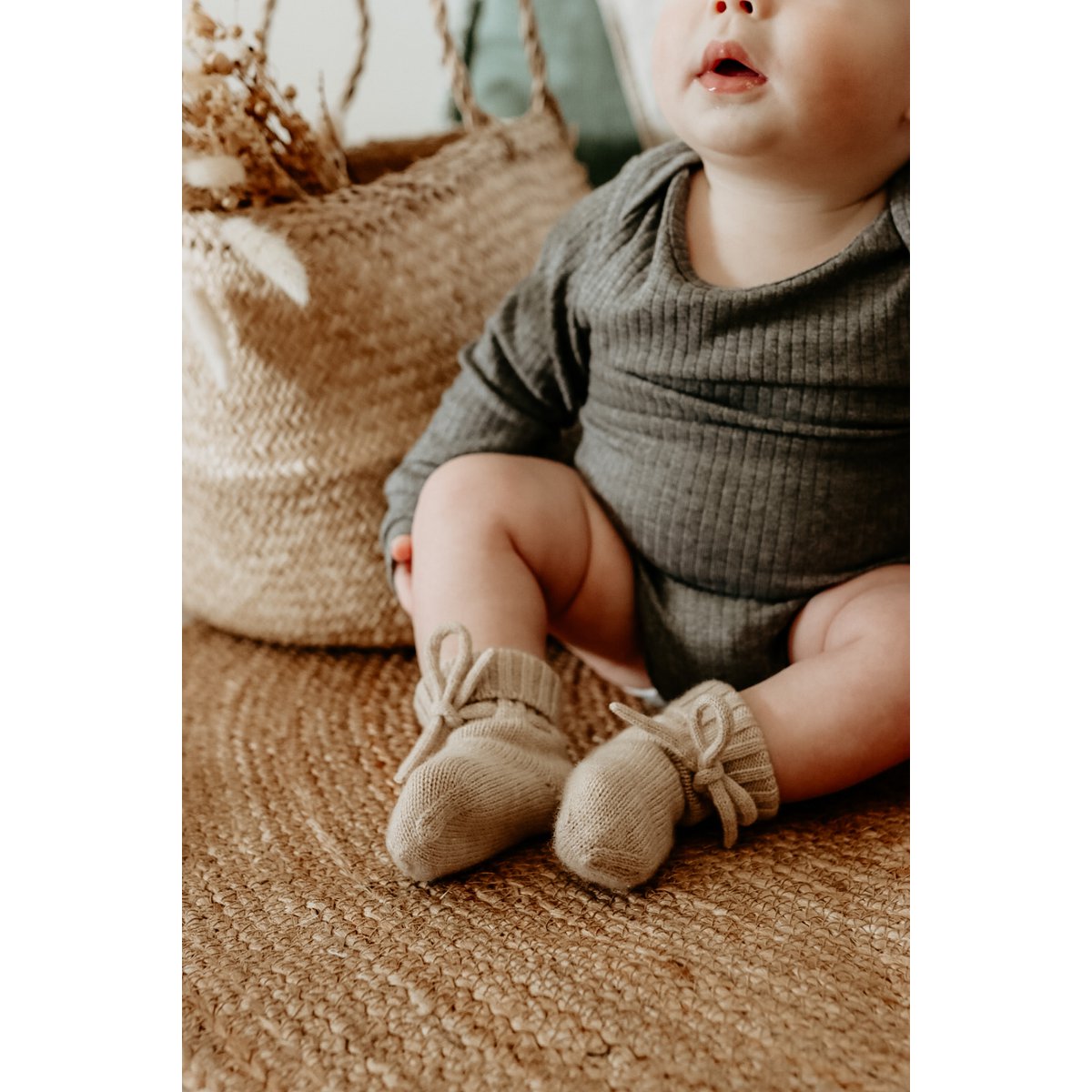 Babysokjes van merinowol