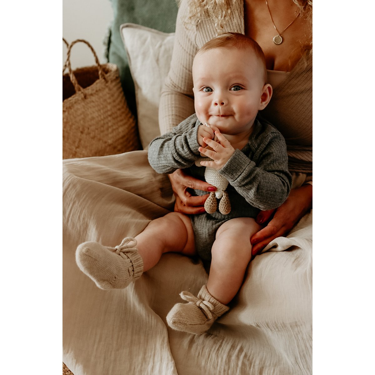 Babysokjes van merinowol