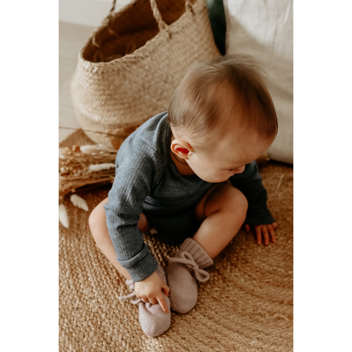 Babysokjes van merinowol