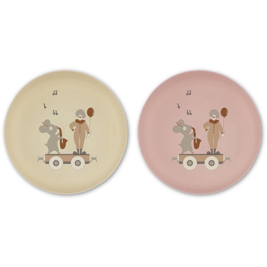 Nuuroo Circus Pil bioplastic (PLA) bord 2-st.