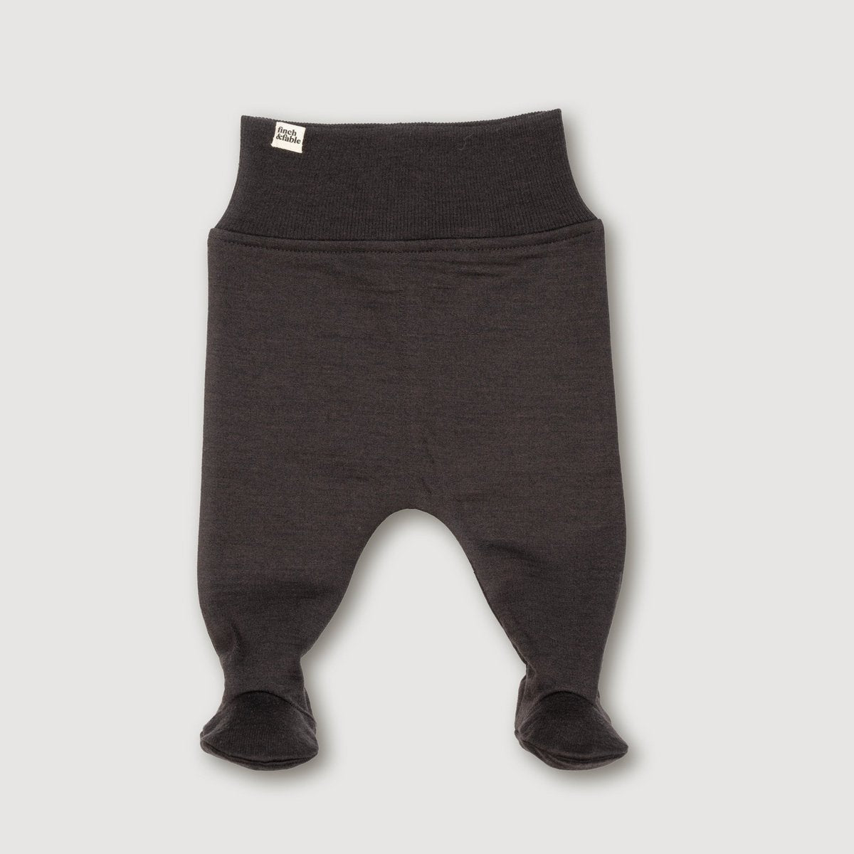 Broek van wolfleece met voet - Storm
