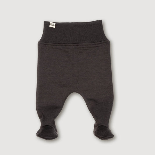 Broek van wolfleece met voet - Storm