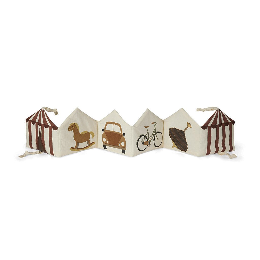 Nuuroo Kit stofboek speelgoed Creme - Circus