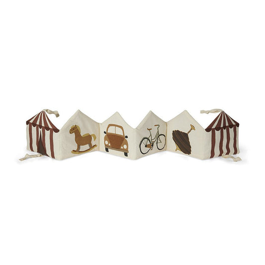 Nuuroo Kit stofboek speelgoed Creme - Circus