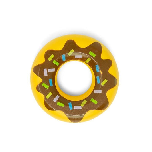 Donut bruin glazuur hout