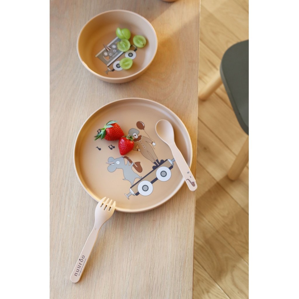 Nuuroo Circus Pil bioplastic (PLA) bord 2-st.