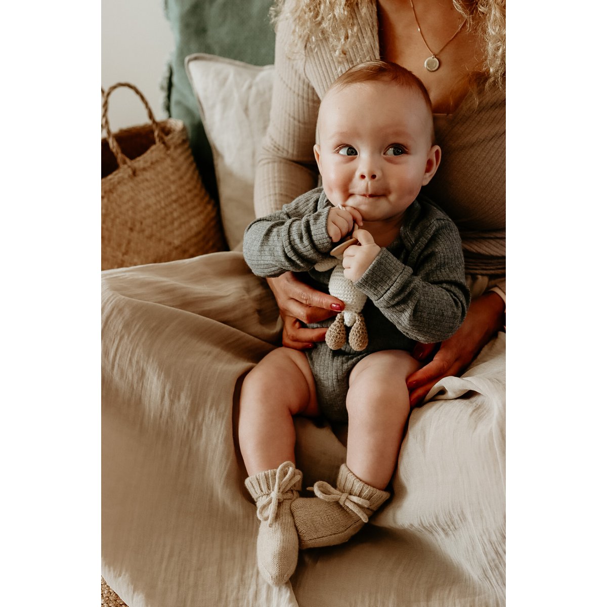 Babysokjes van merinowol