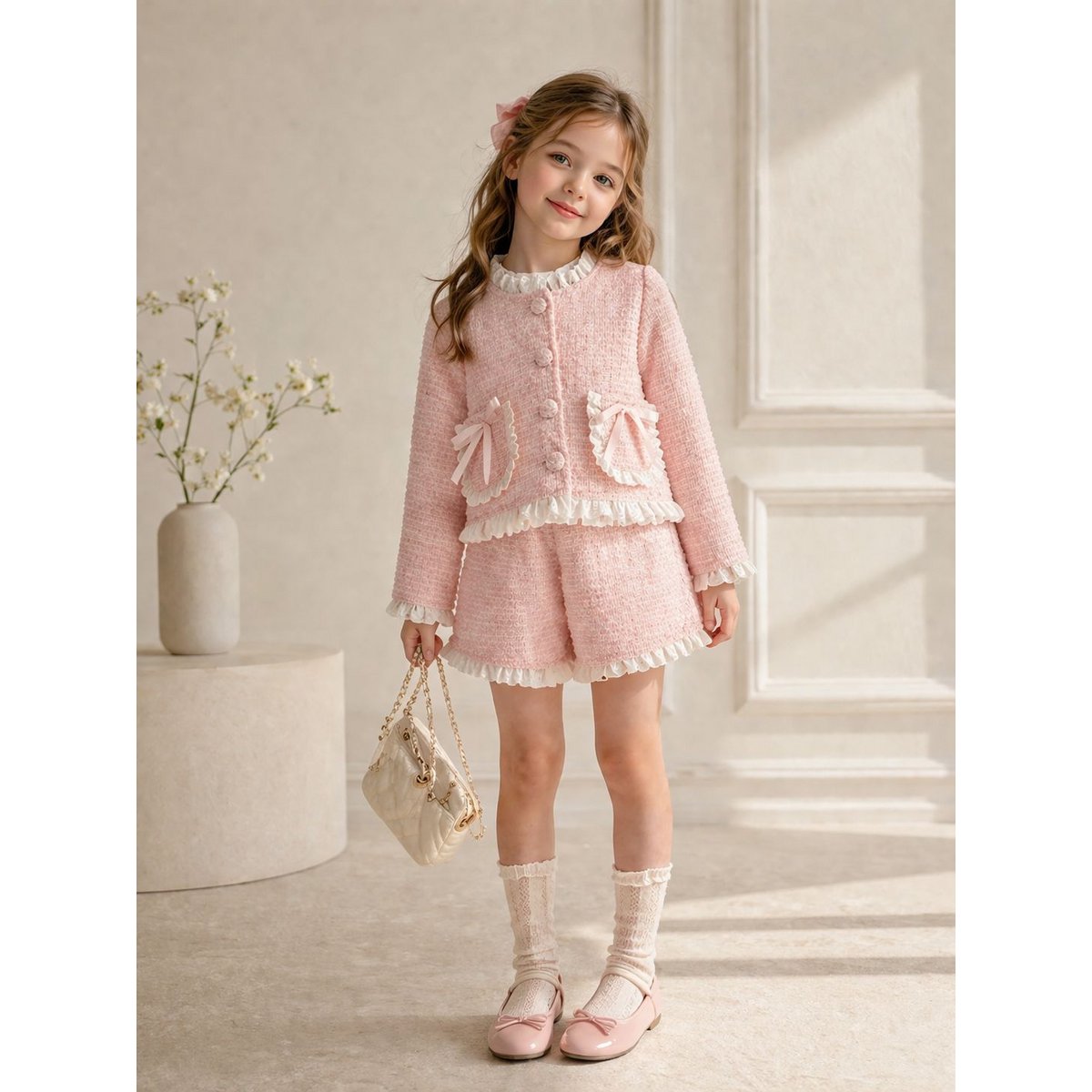 Jenny Tweed-set - jasje en korte broek